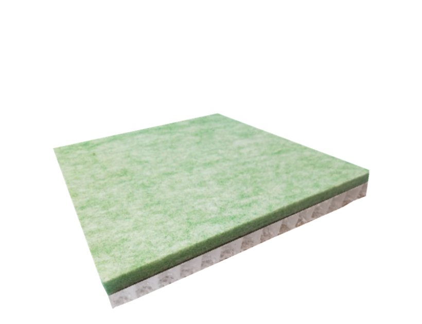 Plastic acoustic honeycomb panels for sound reducing-362