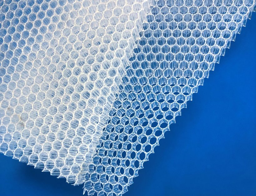 Light Weight and Super Flatness Micro-Porous plastic Honeycomb Core for Air-Condition and Anti-glare-528