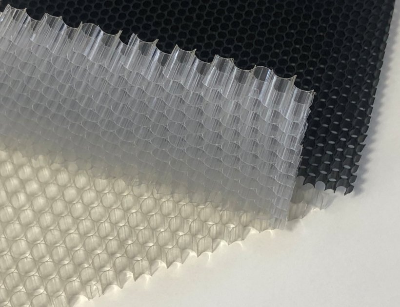 Black polycarbonate honeycomb Core Louver for Anti Glare of Lamps and Lanterns-541