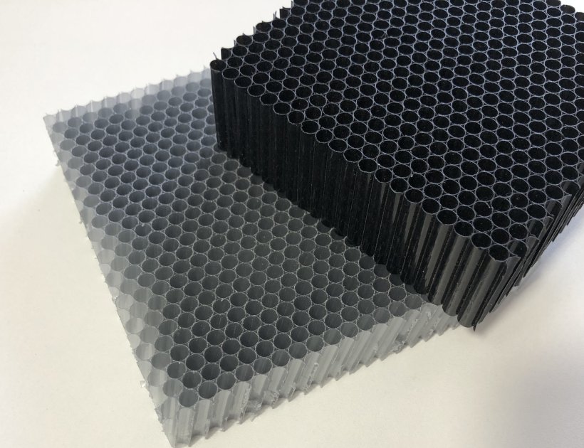 Polycarbonate 3.5mm Air flow straightener honeycomb panel-588