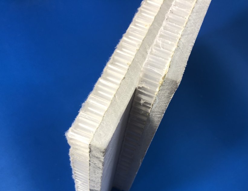 Light weight polypropylene honeycomb core for boat building-676