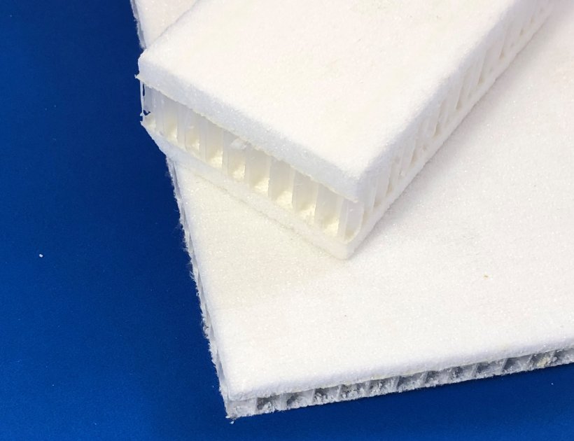 plastic honeycomb core of flooring underlay-730