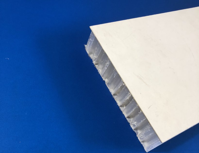 PP honeycomb board with non woven surface for recreational craft-710