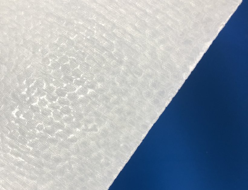 Thermoplastic honeycomb with non-woven customization-708