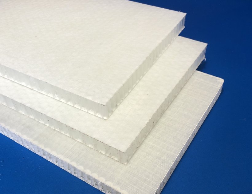 Plastic honeycomb board with fibreglass surface for rooftop tent-791