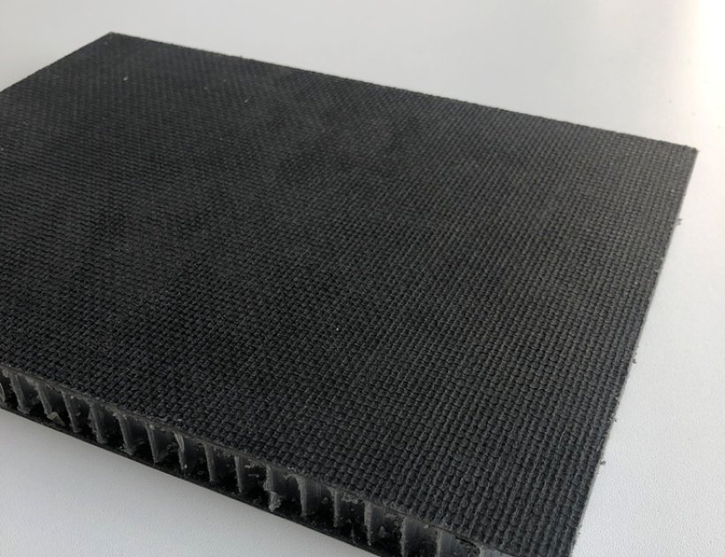 PP honeycomb core material with carbon fibre surface-760