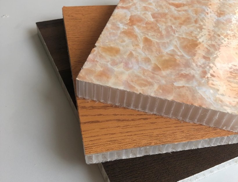 Plastic honeycomb laminated sandwich panels-782