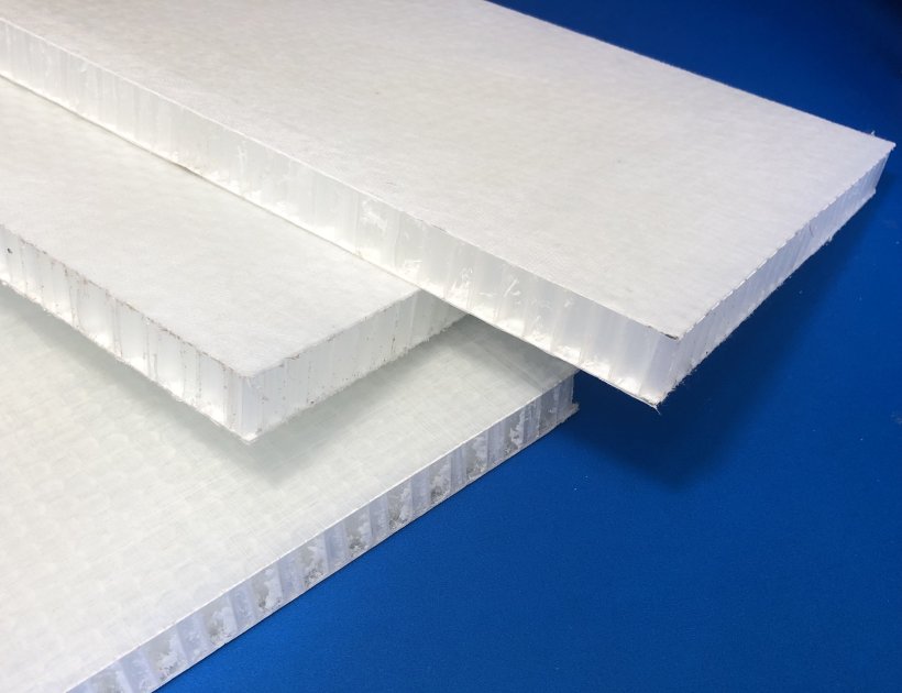 FRP honeycomb sandwich panels for refrigerated truck panels-801